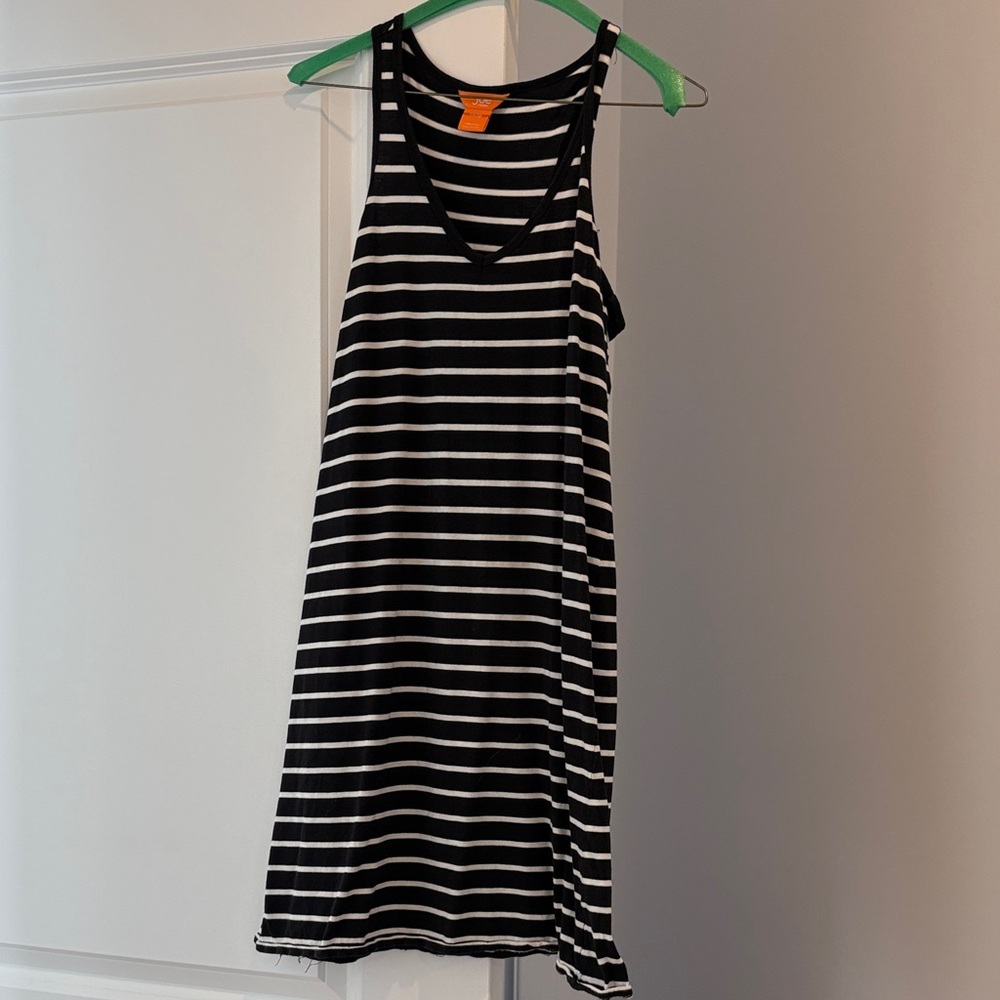 Joe Fresh Black and White Striped Top
